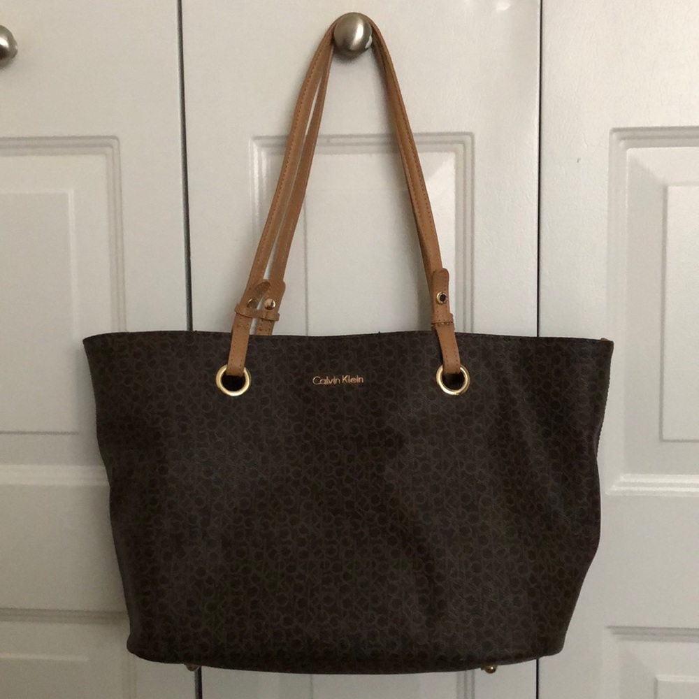 Calvin Klein Signature Tote- Gently Used